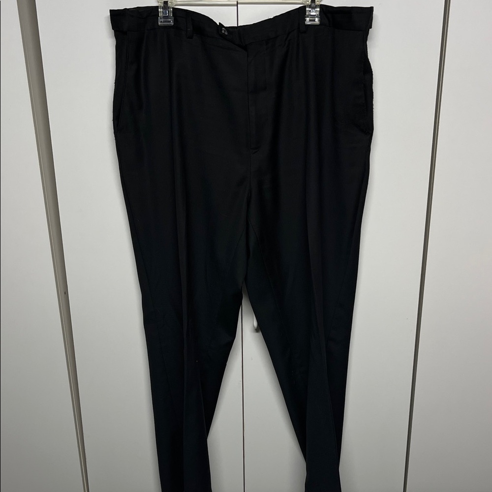 Men's Black Pants Expandable Waist Size 40